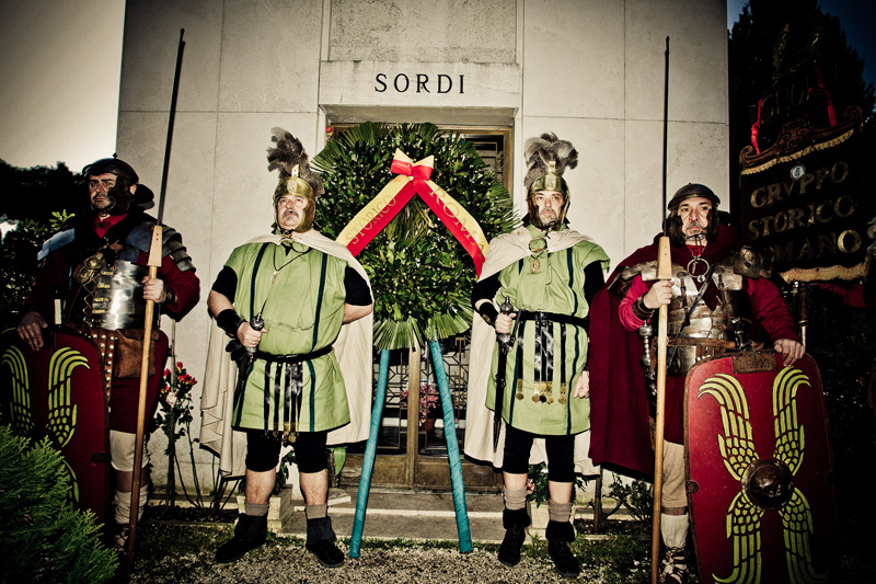 Picchetto d'onore ad Alberto Sordi - 24 febbraio 2012